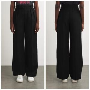 7 For All Mankind Pleated Wide Leg Trousers
